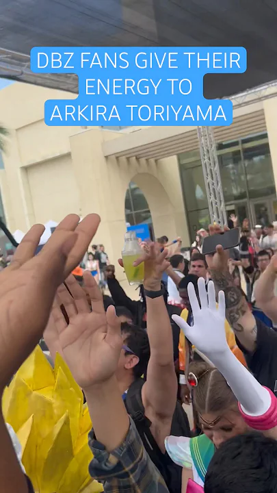 DBZ Fans give their Energy to Akira Toriyama #Shorts