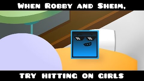 When Robby and Sheim try hittin