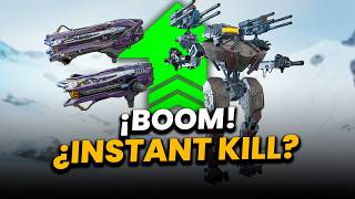 ¿Realmente Funciona? Titan Princeps con Tonans y Fulgur en Ligas Altas War Robots WR