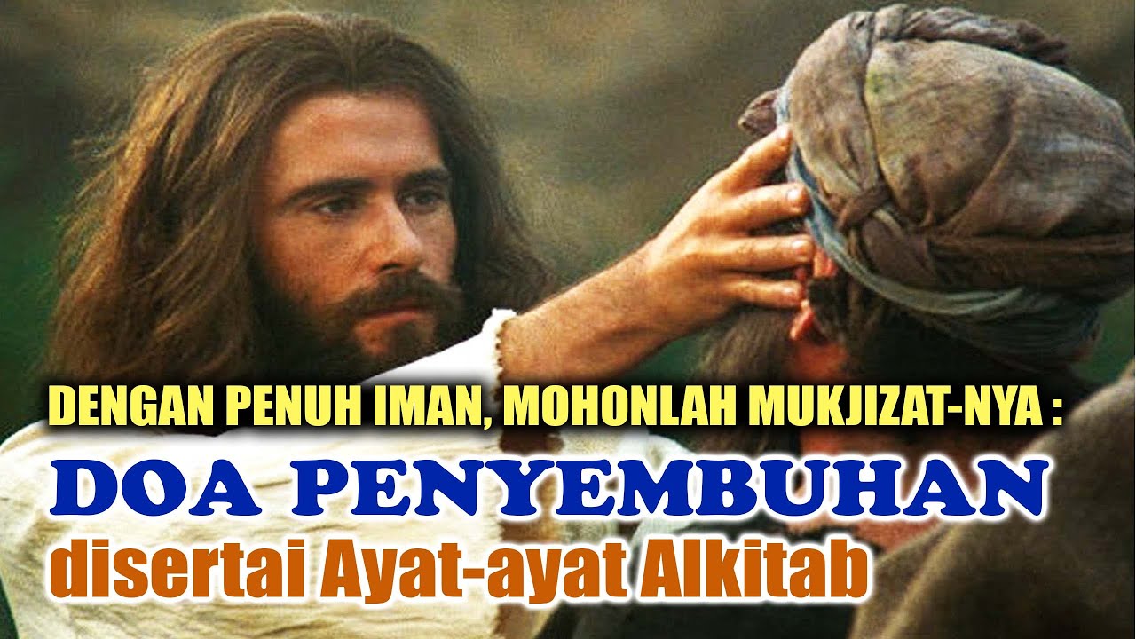 Doa Mohon MUKJIZAT KESEMBUHAN dengan KUASA DARAH YESUS ( Disertai Ayat  Alkitab )