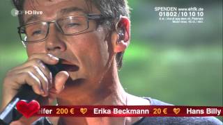 A-ha - Living At The End Of The World (Ein Herz für Kinder - ZDF HD 2015 dec05) chords