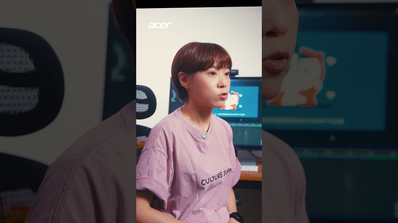 告別色差噩夢!UBA視覺設計師阿毛的 5K 色準神器 🎨 #Acer #PE270XT 縮圖
