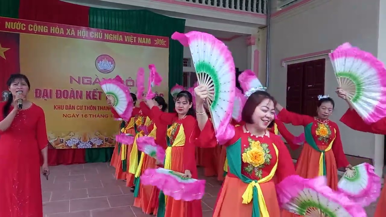 NCMNTT GIAO LƯU VN NGÀY HỘI ĐẠI ĐOÀN KẾT TOÀN DÂN TỘC KHU DCT THANH HÒA XÃ THỌ PHÚ