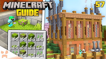 How To Build A MOSS FARM FACTORY In Minecraft 1.21!