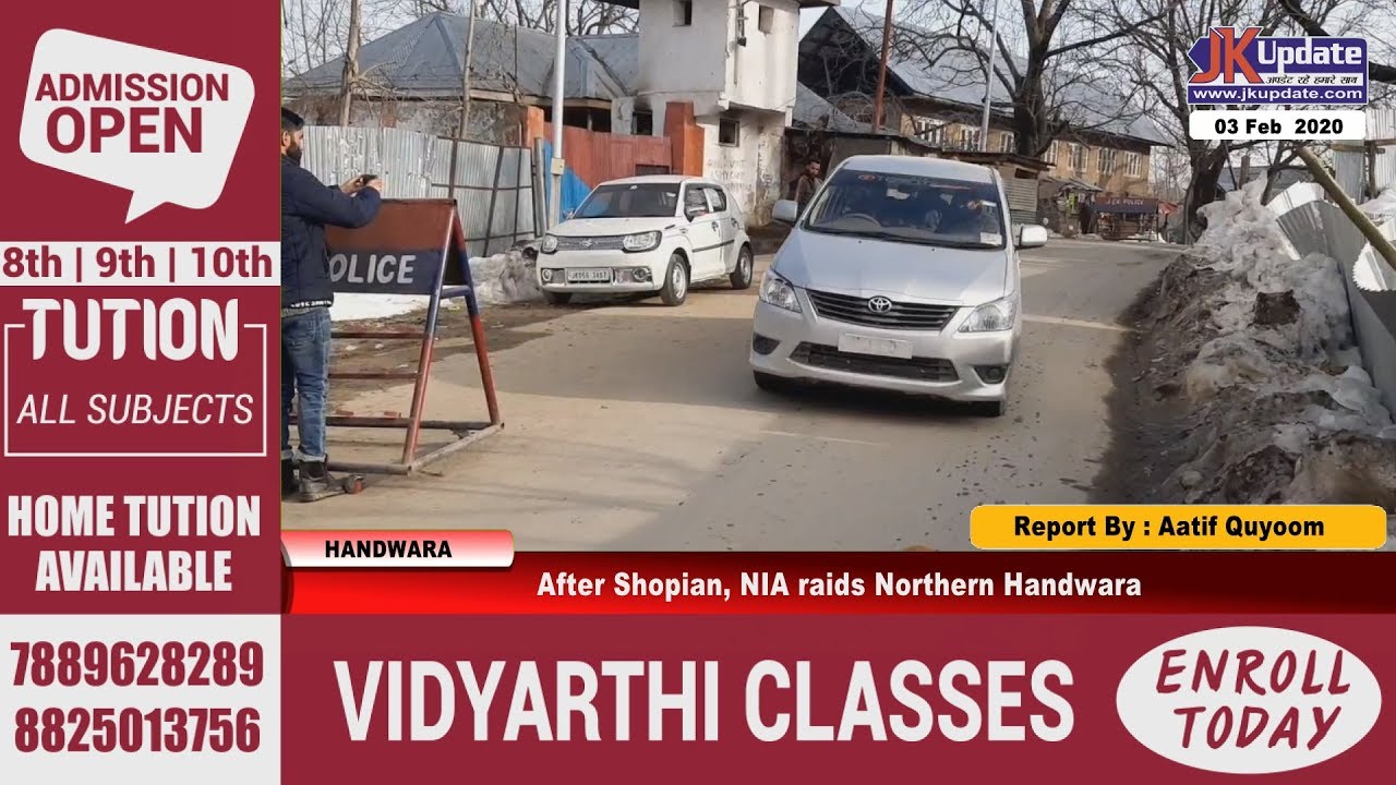 After Shopian, NIA raids Northern Handwara