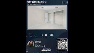 1519-1521 Nw 8th Avenue, Fort Lauderdale, FL 33311 |  Multi-Family For Sale