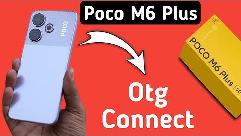 Poco M6 Plus otg connect kaise kare, how to connect Otg in poco, otg not connecting in poco, otg set
