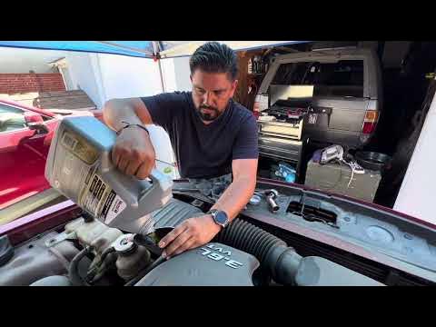 2012 , 2013, 2014, Chrysler 300 oil change and air filter change - YouTube