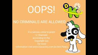 Discovery Kids Anti-Piracy Screen 16 De Fevereiro De 2014 - No Vhs