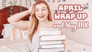 APRIL WRAP UP + MAY TBR 🌷