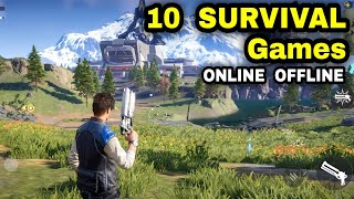 Top 10 Game SURVIVAL OPEN WORLD Games Android iOS (OFFLINE SURVIVAL & ONLINE SURVIVAL Games Mobile screenshot 1