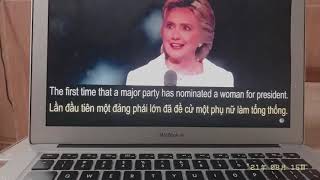 Học tiếng anh cùng Nghị sỹ Hillary Clinton Speech!