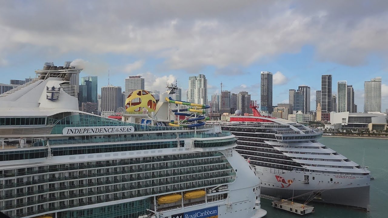 Ship Spotting, Delayed Arrival at PortMiami on MSC Seascape