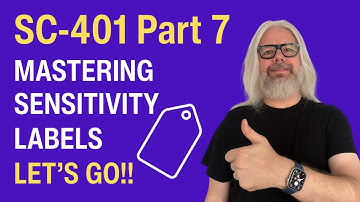 SC-401 Deel 7: Gevoeligheidslabels ontmythologiseerd – Handmatige versus automatische labeling in...