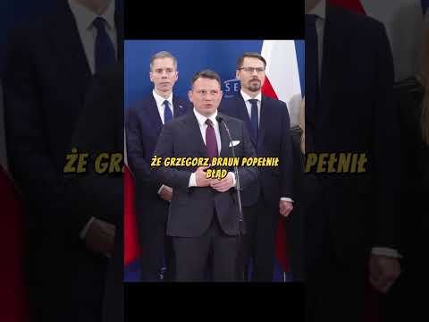 BRAUN NA PREZYDENTA?🧯❌#grzegorzbraun #mentzen #konfederacja #wybory2025 #viralvideo