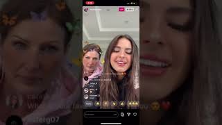 addison rae insta live with her mom and lucas 27 july 2020