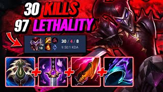 Lethality Assassin Shaco Stomp - 30 Kills Emerald 3 [League of Legends] Full Gameplay-Infernal Shaco