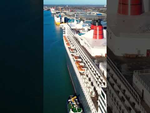 Video: Nava de croazieră Queen Mary 2 de la Cunard Line