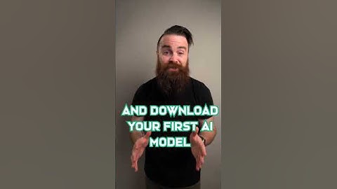 run AI on your laptop....it