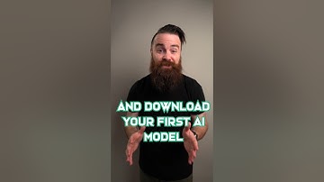 run AI on your laptop....it