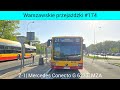 Z-1 Esperanto- Rondo Daszyńskiego. Mercedes Conecto G 6233. Warszawskie przejażdżki #174