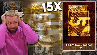 I Opened 15 94+ Boom Or Bust Packs....