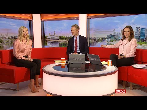 Nadiya Bychkova (& Dan Walker) on Strictly Come Dancing (2) (fun interview) (UK) - BBC - 6 Dec 2021