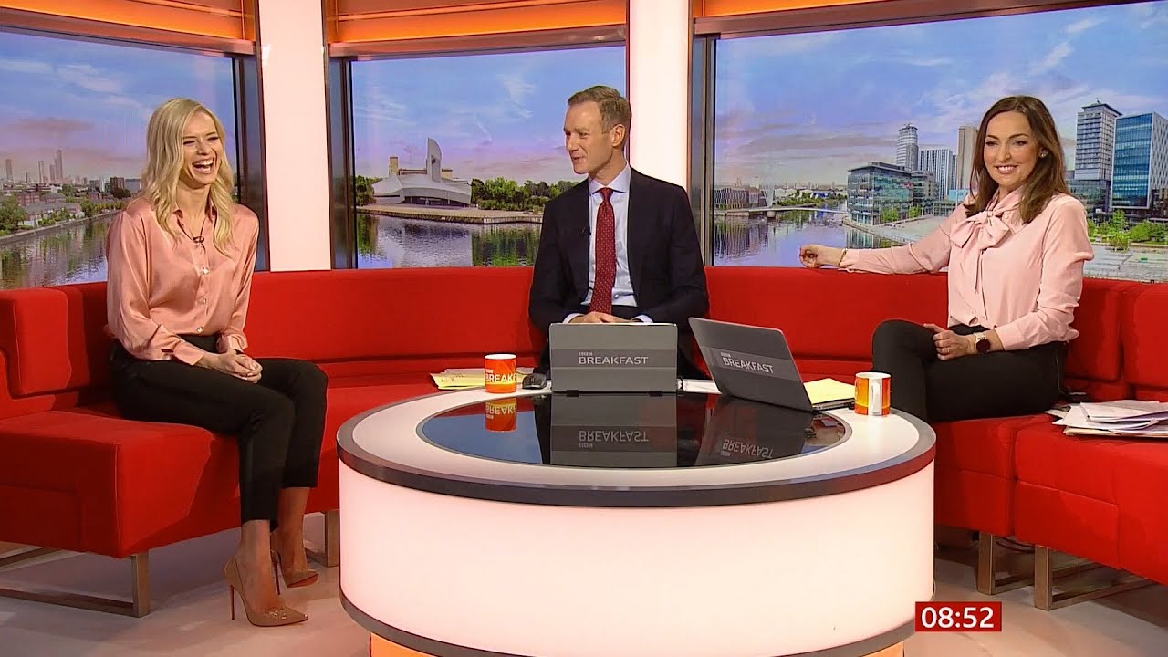 Nadiya Bychkova (& Dan Walker) on Strictly Come Dancing (2) (fun interview) (UK) - BBC - 6 Dec 2021