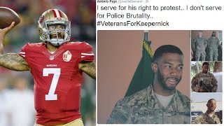 Veterans Defend Colin Kaepernick’s Right To Sit