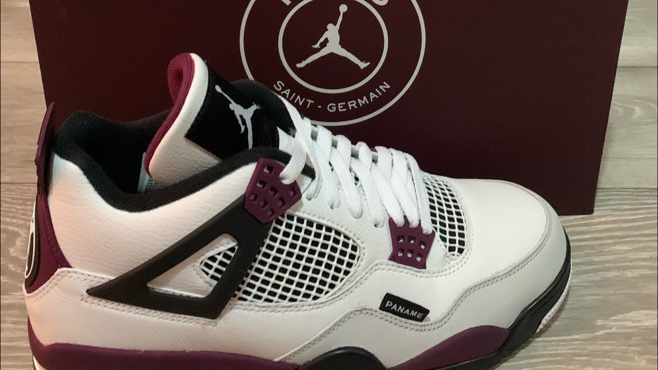 jordan 4 psg unboxing