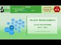 Renouveau et dmocratie talent management  programme 20182021