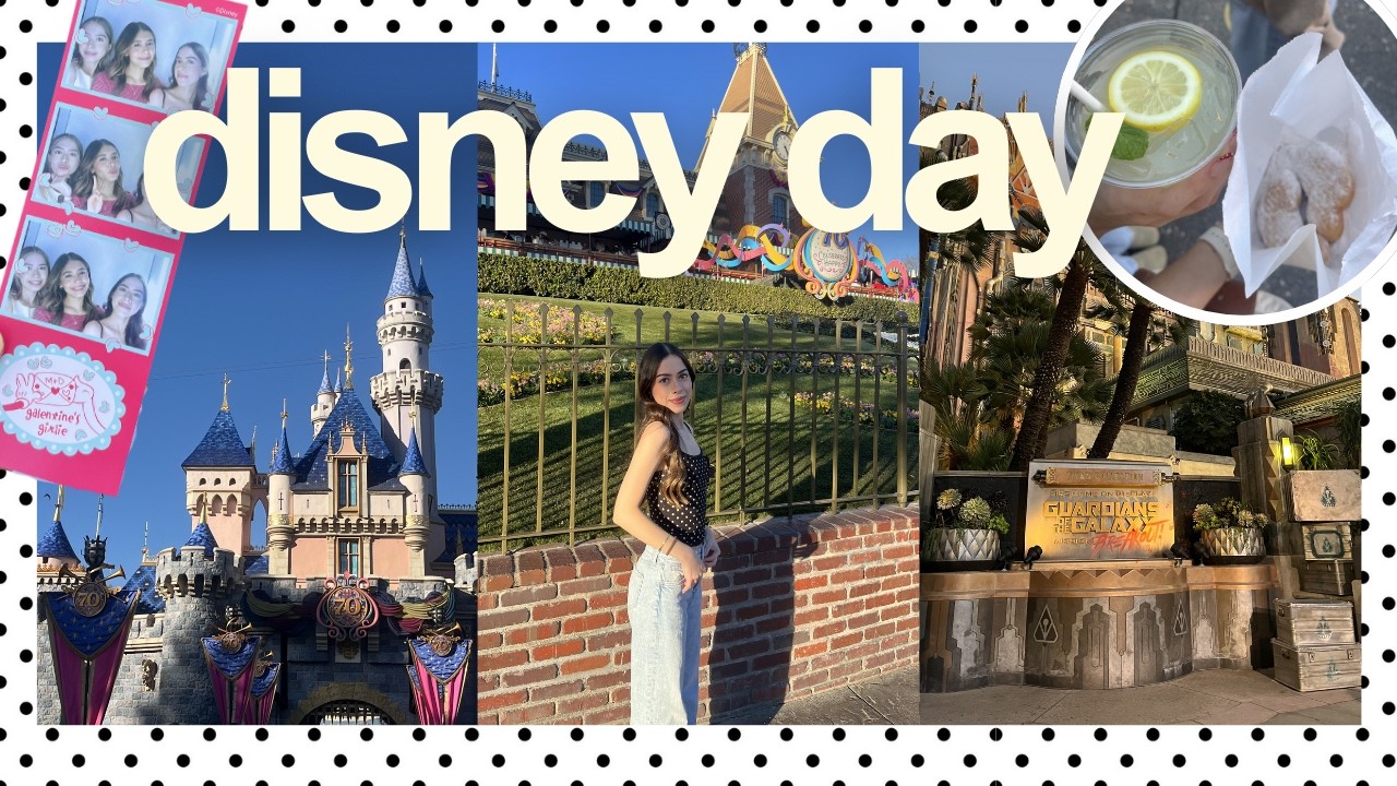 DISNEY VLOG  🐭🏰✨ | food reviews | rides | photo booth |
