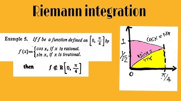 f(x)=(sin x: x is rational) (cos x: x is irrational),then the function is not Riemann integral