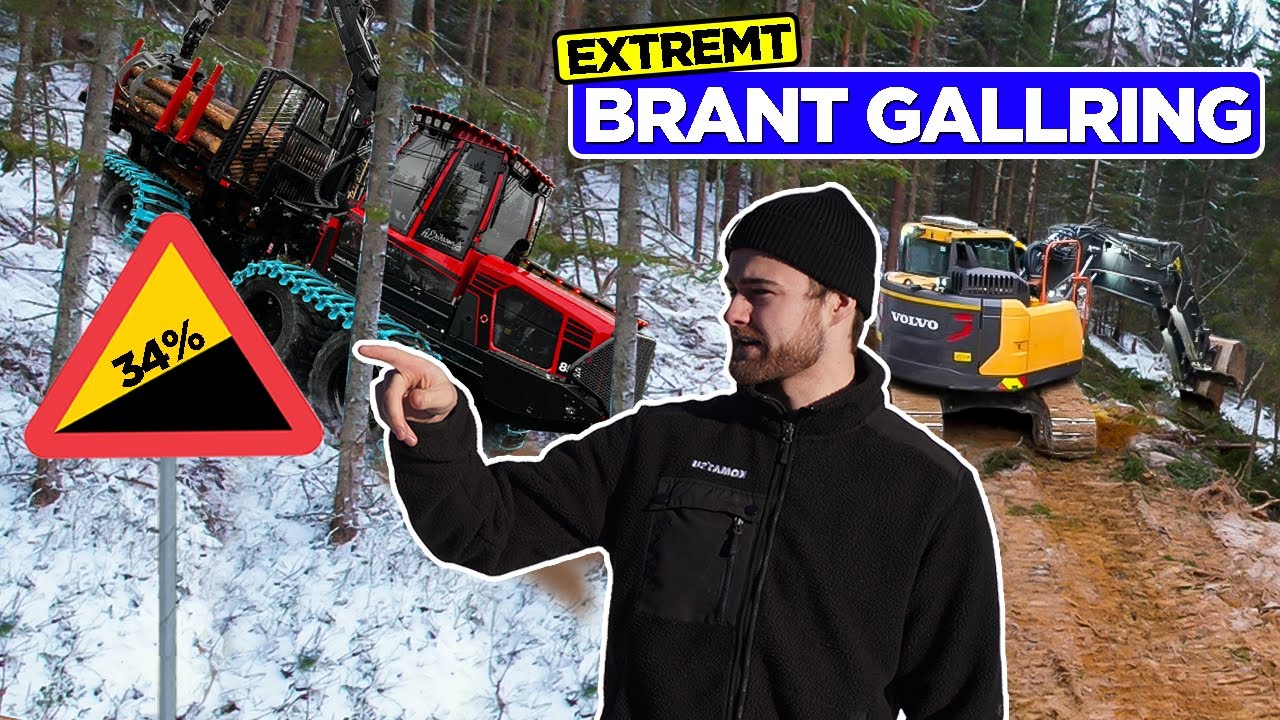 GRÄVMASKINEN UTE PÅ GALLRING?