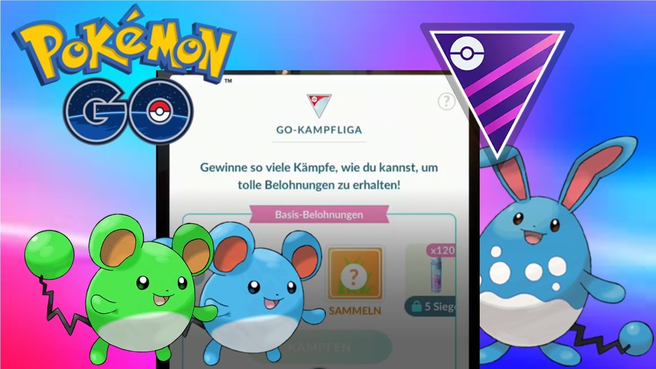 Pokemon GO Live | PVP-Meisterliga feat Marill. Bekomme ich mein Shiny - YouTube