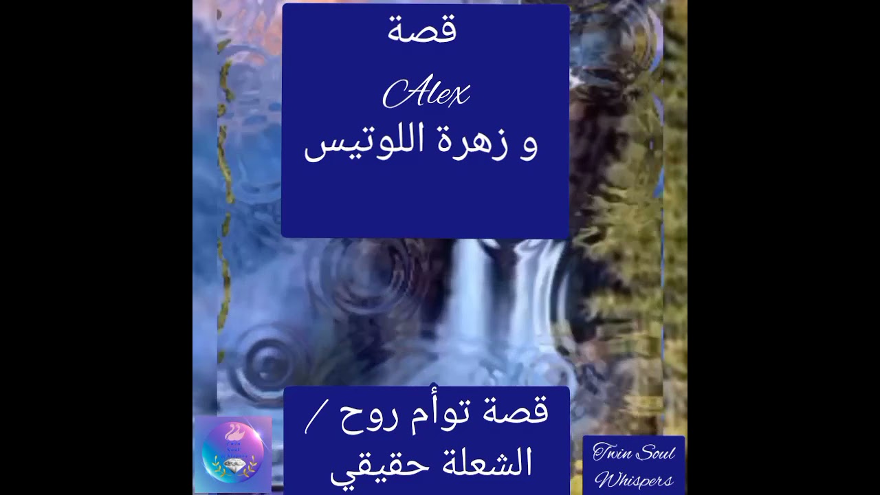 قصة توأم روح/شعلة حقيقية عنوانها Alex و زهرة اللوتيس
