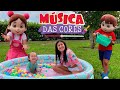 M&uacute;sica das Cores com Maria Clara e JP ♫ Color Song | Nursery Rhymes &amp; Kids Songs