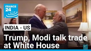 India, US agree to resolve trade and tariff rows after Trump-Modi talks • FRANCE 24 English