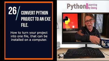 26 Python project to exe file