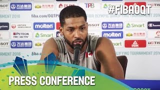 Canada v New Zealand - Press Conference - 2016 FIBA Olympic Qualifying Tournament