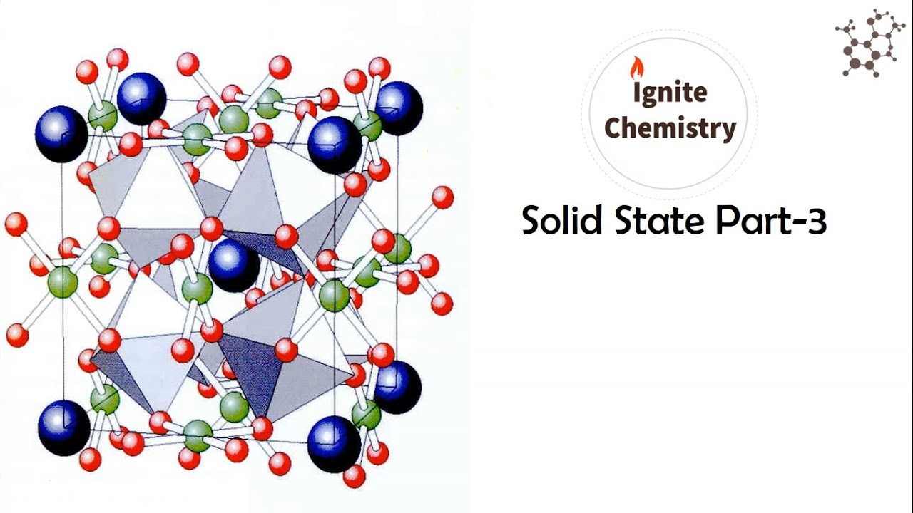 Solid State Part 3 || Chemistry Class 12 Chapter 1 || NCERT # ...
