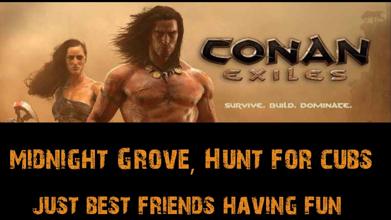 Conan exiles полуночная роща карта