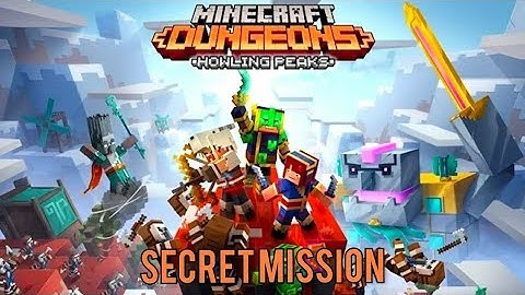 How To Unlock Colossal Rampart - Minecraft Dungeons: Howling Peaks DLC (Secret Mission)