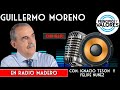 Guillermo Moreno con Ignacio Tesón y Felipe Núñez - Radio Madero - 14/06/22