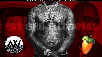 How To Make DARK Beats For EST Gee! | FL Studio 20 Tutorial