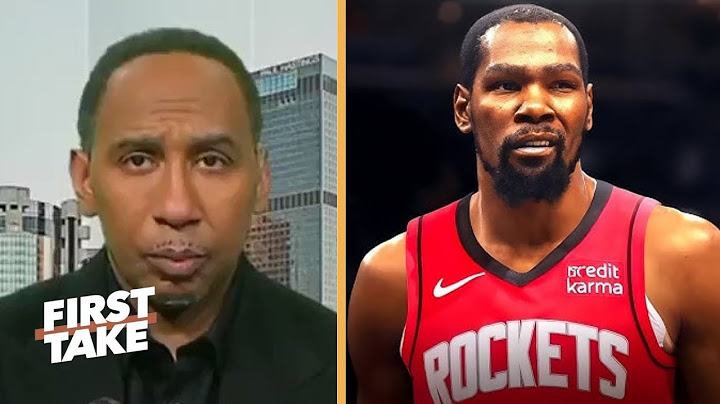 FIRST TAKE | Rockets are definitely scariest team in West next season - Stephen A. on Durant to HOU