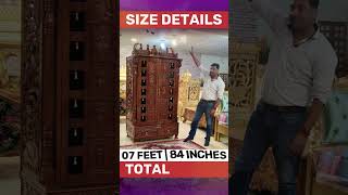 Wooden Dashavatar Mandir Design for Home #aarsun #templedesign #mandirdesign #reels
