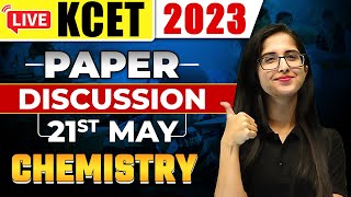 KCET 2023 Chemistry Paper Analysis | Discussion Along with Answer Keys 🔥🔥