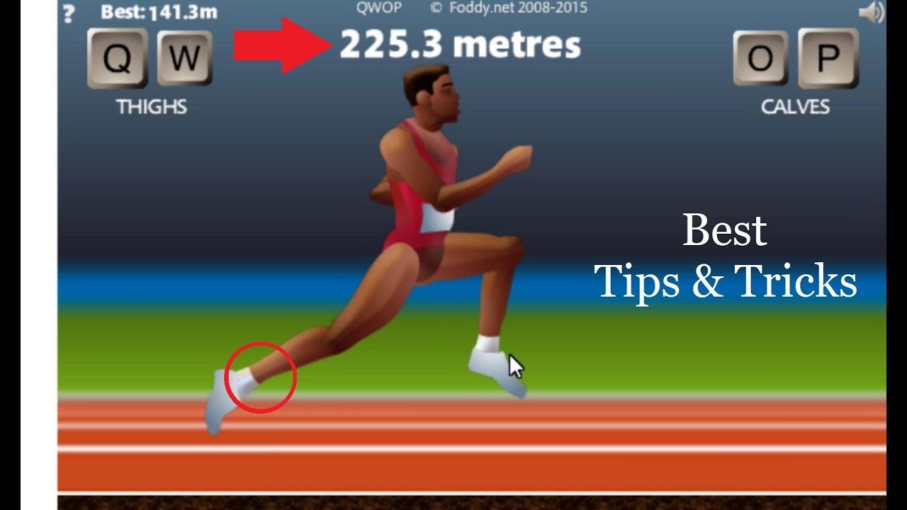 Free Online Game Qwop Tips Tricks And Hacks Youtube