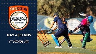 🔴  FanCode European Cricket Series Cyprus 2021 | Day 4 | T10 Live Cricket